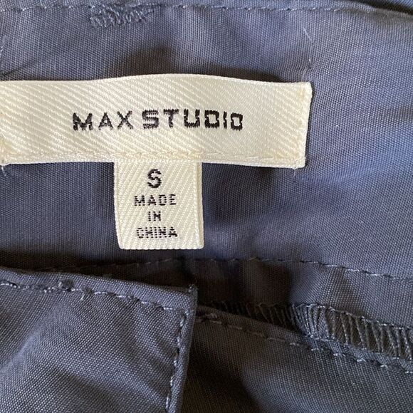 #308 MAX STUDIO High Slit Rayon Maxi Skirt - Picture 9 of 10